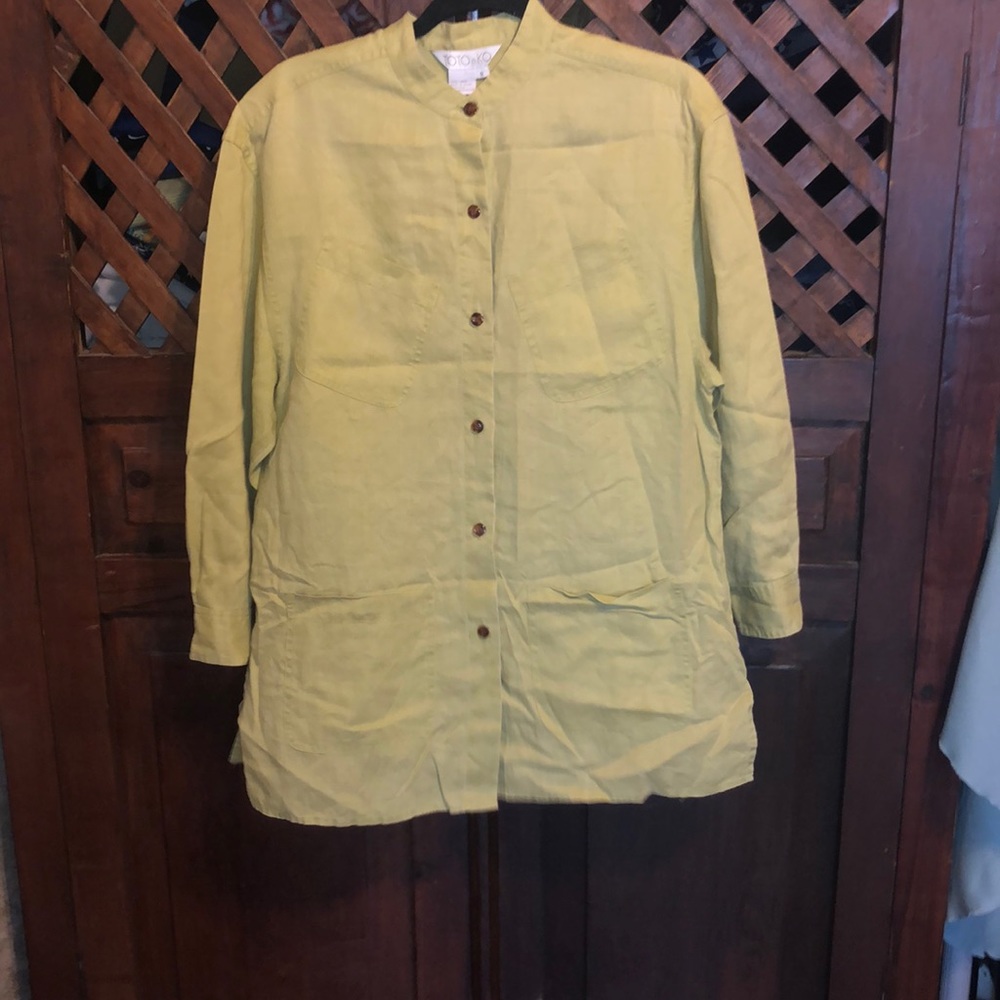 Totonko linen top/light jacket